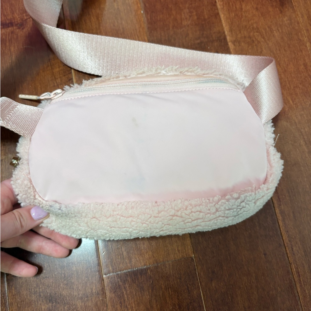 Pink Lululemon Fuzzy Crossbody/Belt Bag - Picture 5 of 8